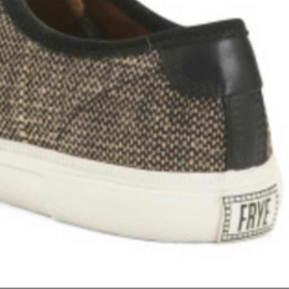 Frye Gia Canvas Low Lace Sneakers - Picture 12 of 12